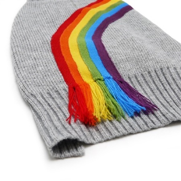 🐶HP🐶 Dogo Rainbow Sweater, size XS - Picture 3 of 8